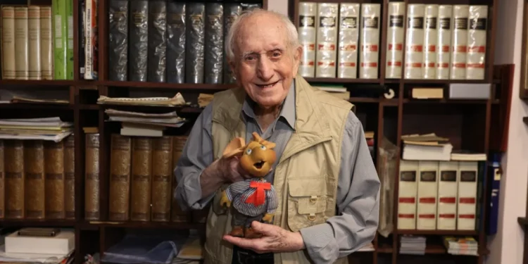 Adiós a una leyenda de la infancia: a los 100 años murió Peppino Mazzullo, la histórica voz original de Topo Gigio
