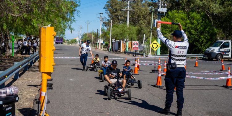 Educación vial para los más chicos: la Policía de San Juan realizará una jornada interactiva en la Plaza del Bicentenario