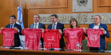 “Crear conciencia es la meta”: Marcelo Orrego encabezó el lanzamiento de la maratón y caminata contra el cáncer de mama