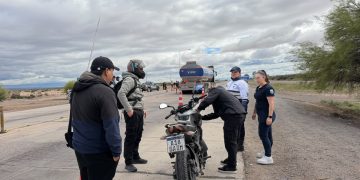 Operativo conjunto en el límite: San Juan y Mendoza reforzaron los controles vehiculares y preventivos en el Control San Carlos