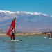 Boom hídrico en Cuesta del Viento: con más agua en el dique, Iglesia lanzó su temporada turística con playas y deportes extremos