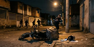 Violenta emboscada en Pocito: una patota de ocho jóvenes atacó a golpes a un chofer de DiDi Moto y le fracturó la nariz
