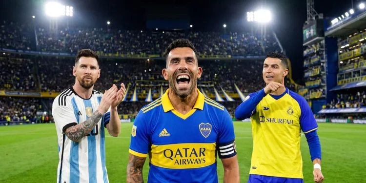 Fiesta en La Bombonera: Carlos Tevez prepara su despedida con el sueño de juntar a Messi y Cristiano Ronaldo