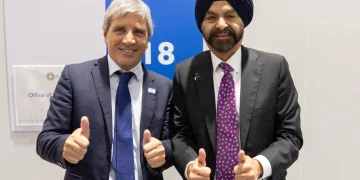 Luis Caputo participa en las Reuniones Anuales del FMI y el Banco Mundial