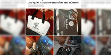 Indignación en San Juan: a horas del acto oficial, ya venden en Facebook las notebooks escolares entregadas por el Gobierno