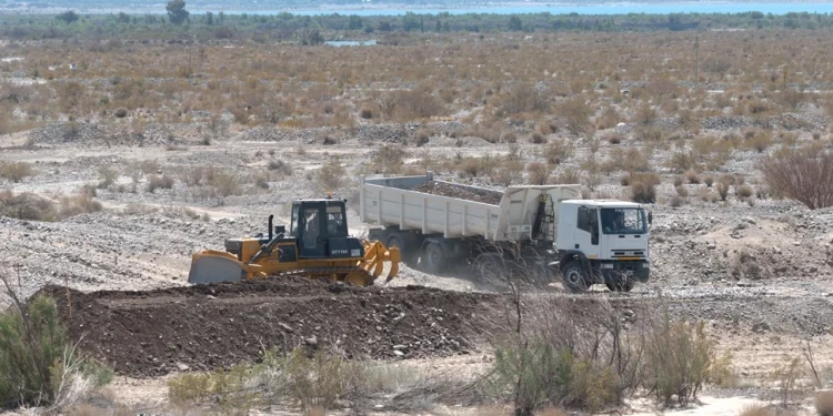 Avanza el encauzamiento del río San Juan: las obras alcanzan un 30% y buscan optimizar la circulación del agua