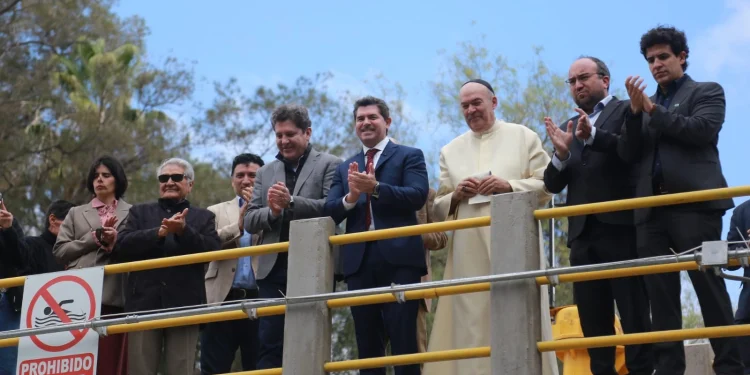 Bendición de las Aguas en San Emiliano: Orrego destacó la renovación de compuertas y llamó a cuidar el recurso clave de San Juan