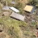 Indignación y repudio: un informe de TV chilena reveló placas y ofrendas argentinas tiradas como basura en el Cementerio de Darwin