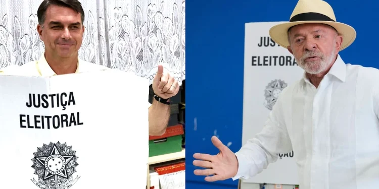Elecciones en Brasil con más del 64% escrutado: Flávio Bolsonaro lidera con el 49,58% y Lula achica la diferencia al 42,25% rumbo al balotaje