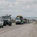 Paso clave en la cordillera: el proyecto Vicuña comenzó a trasladar gigantescos camiones Komatsu de 142 toneladas para sus trabajos iniciales